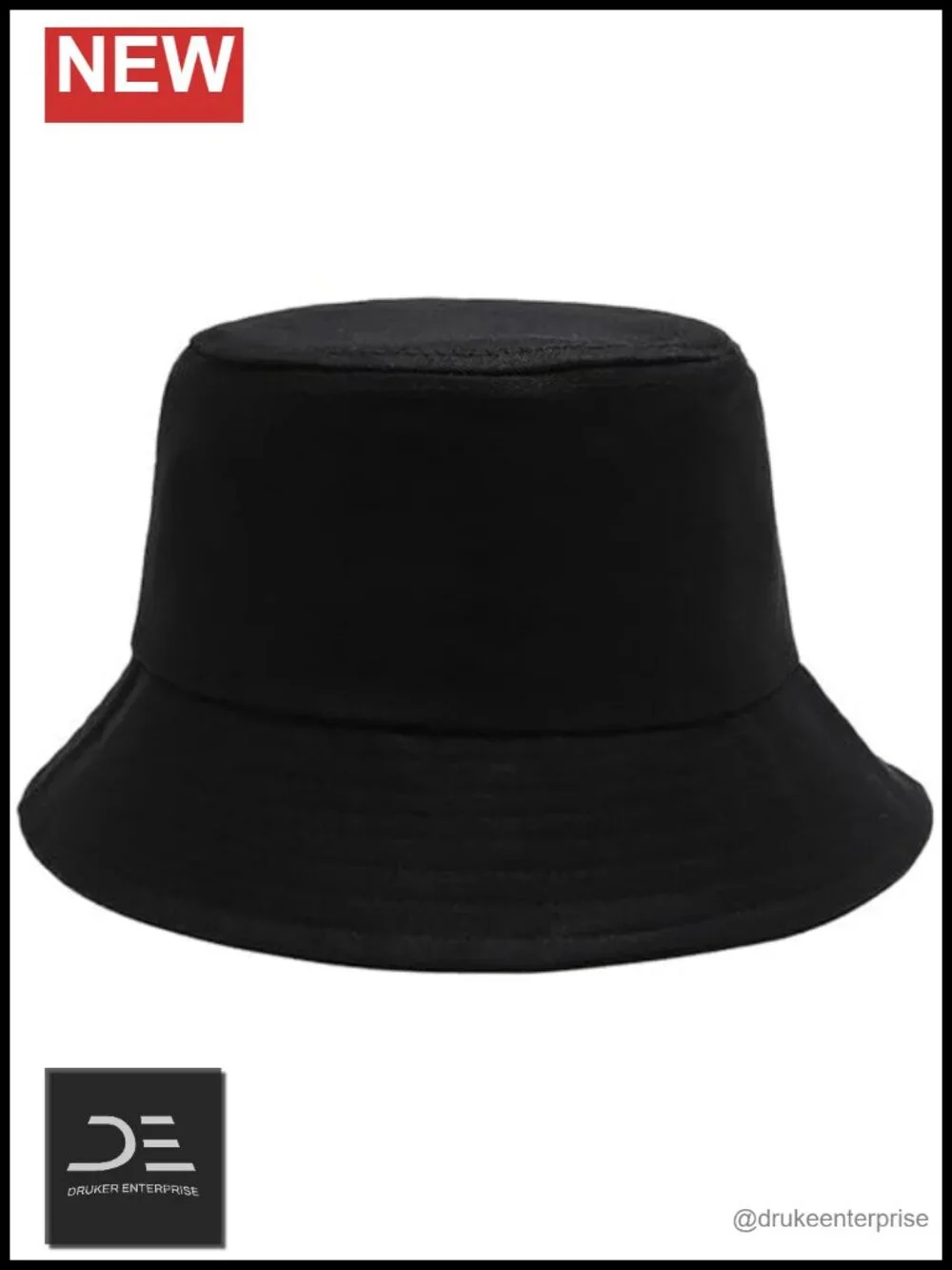 Unisex Cotton Bucket Hat UPF 50+ Sun Protection Packable Fisherman Hat